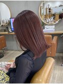 【立町メアリーバイメリー】保証ブリーチ×外ハネ×ピンク☆