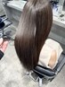 【あなた史上最高の髪質へ】髪質改善ストレート＋カット＋カラー　￥35000～