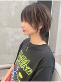 くびれが可愛いウルフカット　ウルフ　ネオウルフ