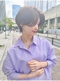 小顔似合わせカット愛されクールショート20代/30代40代50代/難波