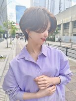 トッカ ヘアアンドトリートメント 難波店 小顔似合わせカット愛されクールショート20代/30代40代50代/難波