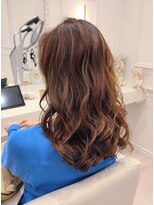 フェリーアヴェダハルミ(FEERIE AVEDA HARUMI)&nbsp;オータムオレンジ×ブラウン