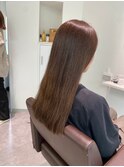 再現性・もちが良い セミロングカット♪