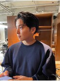 メンズカット×センターパート20代30代40代オススメ◎