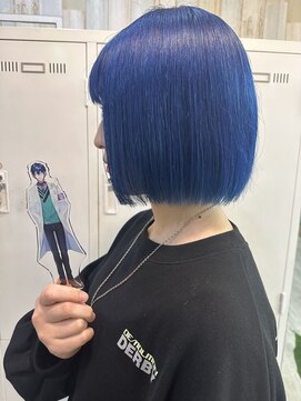 トーキョー オタクヘアー(TOKYO OTAKU HAIR) にじさんじ レオス・ヴィンセント 推しカラー