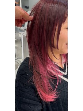 ヴァイス 渋谷店(VAICE) レイヤーカット/インナーカラー［イヤリングカラー/渋谷］