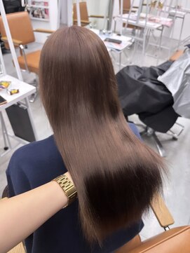 ネクストハラジュク(NEXT HARAJUKU) マロンベージュ♪ ボブルフ黒髪カタログ