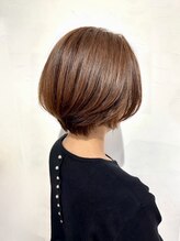 ウォーターリリー(Water Lily) 【くびれヘア】美髪縮毛矯正ショート髪質改善カット
