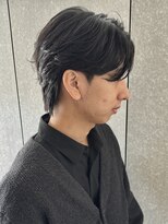 ニアウ 太田店(Niau)&nbsp;センターパートウルフニュアンスパーマスパイラルパーマ太田足利