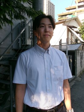 ヒントステーション フォーメンズ(HINTSTATION for Men's) センターパート/メンズビジネスヘア