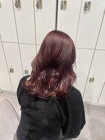 ユーフォリア 渋谷グランデ(Euphoria SHIBUYA GRANDE) ワインレッド ボルドーカラー ブリーチなしレッド