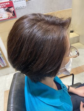 モア ヘアデザイン バイ オリジンズ つくばみどりの店(moA hair design by Origins) 大人ショート