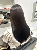 ツヤ髪縮毛矯正×チョコレートカラー