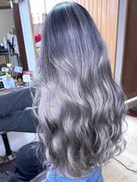 ブレイズヘアー(BLAZEhair) 【透明感バツグン】ホワイトシャドールーツ×ブリーチ2回