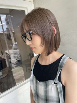 ナイーヴヘア(NAiVE HAIR) 【NAiVE HAIR 北原】グレージュBOB