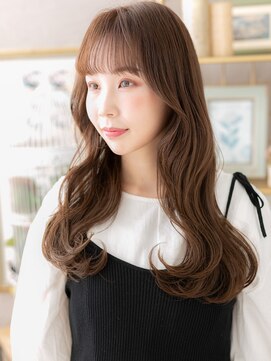 カバーヘア ブリス 志木南口駅前店(COVER HAIR bliss) シースルーバングくせ毛風ニュアンスパーマh4志木20代30代40代