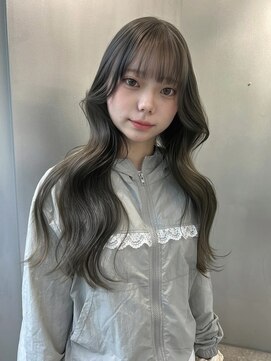 ペレ アネックス 大阪梅田茶屋町店(PELE ANNEX) くびれヘア/アプリコットオレンジ/夏のヘアアレンジ/梅田