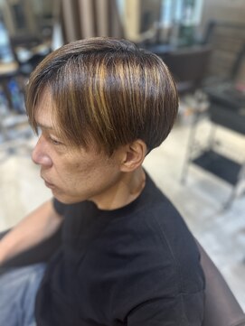 エムテコ(M.techo) 30代40代50代メンズ/酸性ストレート/白髪ぼかしハイライト