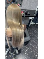 アンダーバーマッティーナ(UNDRvr mattina)&nbsp;水素カラー　ブロンドベージュ