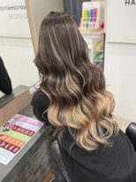 ラピス 横浜(Lapis)&nbsp;エクステでつくるバレイヤージュ風