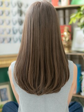 カバーヘア ブリス 北浦和(COVER HAIR bliss) グレイアッシュレイヤーロングエアストレートA3北浦和30代40代