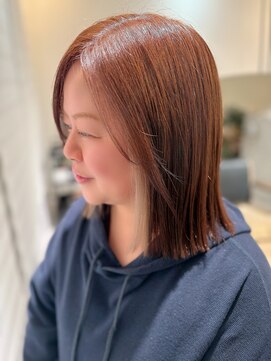 【kicca】インナーカラー/ミルクティーベージュ/切りっぱなし