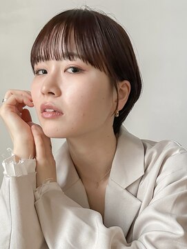 フィルムス 横浜(FILMS) ココアベージュ/黒髪/クラゲヘアー/オリーブグレー/ボブ/横浜