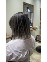 リフル 八王子(RIFULL) ハイライト バレイヤージュ ショート レイヤー 髪質改善