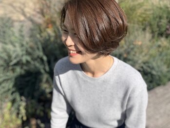 ヘアーサロンパンチ(hair salon PUNCH)の写真/【お洒落染めも白髪カバーも◎】コラーゲン×セラミド配合のオーガニックカラーでハリ・コシのある艶髪に♪