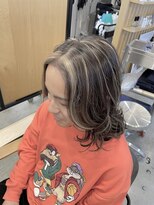 ハイク(HYKE)&nbsp;メンズロングゆるウェーブハイライト