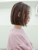スーク(Suq.)&nbsp;ピンクベージュ×ボブ