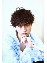 クシュ 所沢西口エミテラス前店(kusyu...)&nbsp;韓国風ナチュラルマッシュシャドウパーマスパイキーショート