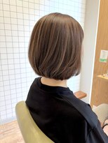 フェイスフレームデザイン(face frame design) ◯ ナチュラルハイライト ボブ