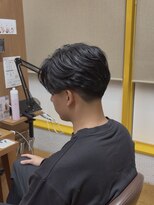 カイノ プラットプラット店(KAINO)&nbsp;フェザーパーマ×テーパーフェード