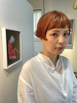 スイウ(suiu) クインズボブ×オレンジベージュ