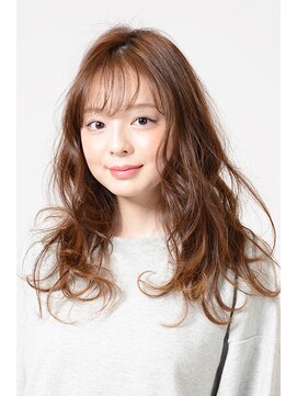 アース 長久手店(HAIR & MAKE EARTH) 軽やかフリンジウェーブ【EARTH長久手】