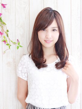 ヘアーカラープラス 都賀店(PLUS) ローブラウン・大人ミディアム