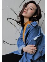 ランプヘアー(LAMP HAIR)&nbsp;ナチュラルスモーキーアッシュ大人可愛いバウンシーカール