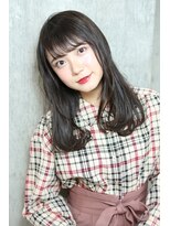 サロンドミルク 原宿(salon de MiLK)&nbsp;【salon de MiLK 原宿】ゆるふわ×アッシュベージュカラー