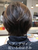 ヘア デザイン 虹いろのはさみ&nbsp;女度アップなショートカット