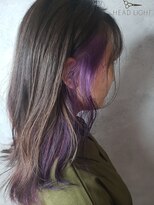 アーサス ヘアー デザイン 上越店(Ursus hair Design by HEADLIGHT) トレニージョカラー♪インナー*"紫"*