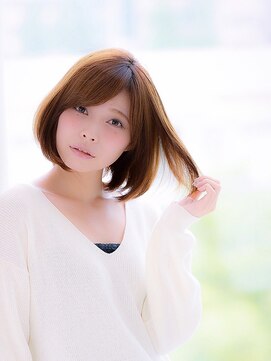 デイジー インデックスヘア 大島店(DAISY index hair) ”DAISY大島店” 小顔/オリーブカラー ワンカールストレート