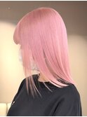 ba45_グレーベージュピンクプラチナベージュノンジアミンカラー
