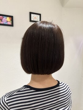 エクリ シセイドウ 麻布十番店(equri×SHISEIDO) 【麻布十番】扱いやすさ◎コンパクトボブ