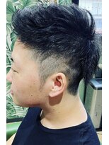 マドゥーズ ヘアショップ(Madoo's hair shop)&nbsp;アップバングメンズカット