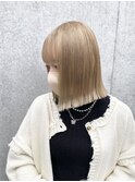 グレージュカラー/ココアベージュ/ボブウルフ[表参道駅]