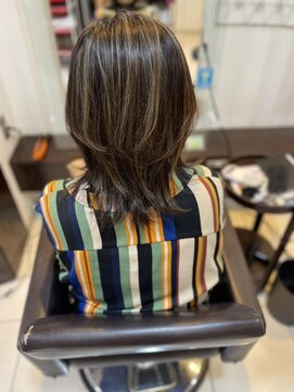 スティラ スムース 高田馬場(Stilla smooth) 脱・白髪染めハイライトカラー