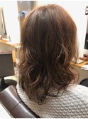 ミディアムウェーブスタイル