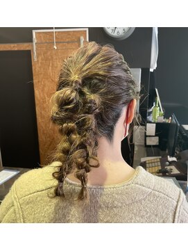 グランツ ヘアーデザイン(GLANZ HAIR DESIGN) 結婚式お呼ばれヘアセット