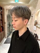 ビュートリアム265(BEAUTRIUM 265)&nbsp;銀座/メンズ/センタパート/韓国ヘア/ブリーチ/シルバー